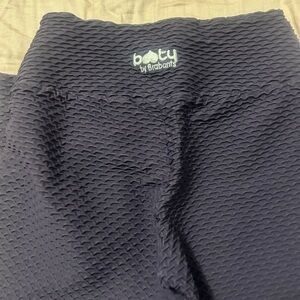 Booty by Brabants Navy Textured Leggings